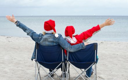 Weihnachtlicher Familienurlaub an der Nordsee