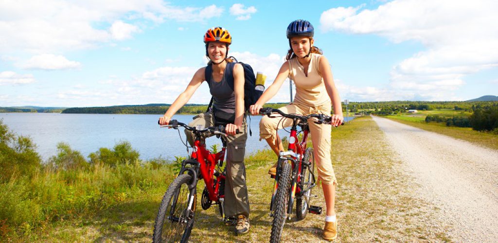 Mit dem Fahrrad ein Mal um den Bodensee