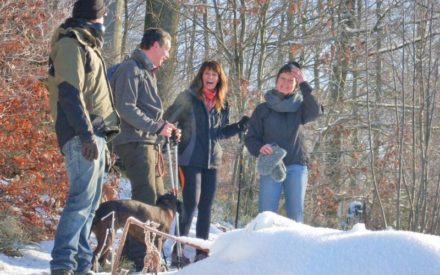 Tief durchatmen im Winterwald